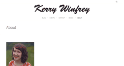 Desktop Screenshot of kerrywinfrey.com
